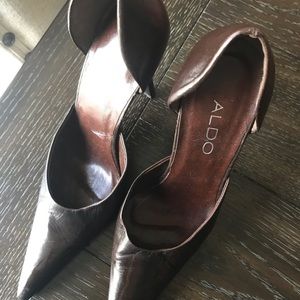 Aldo Pointed toe heels.